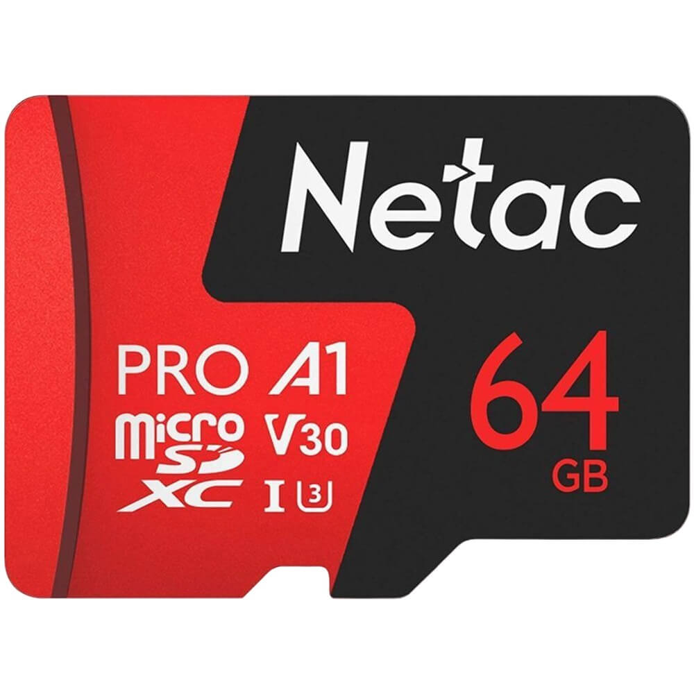 Карта памяти Netac Extreme Pro P500 64 ГБ (NT02P500PRO-064G-R)