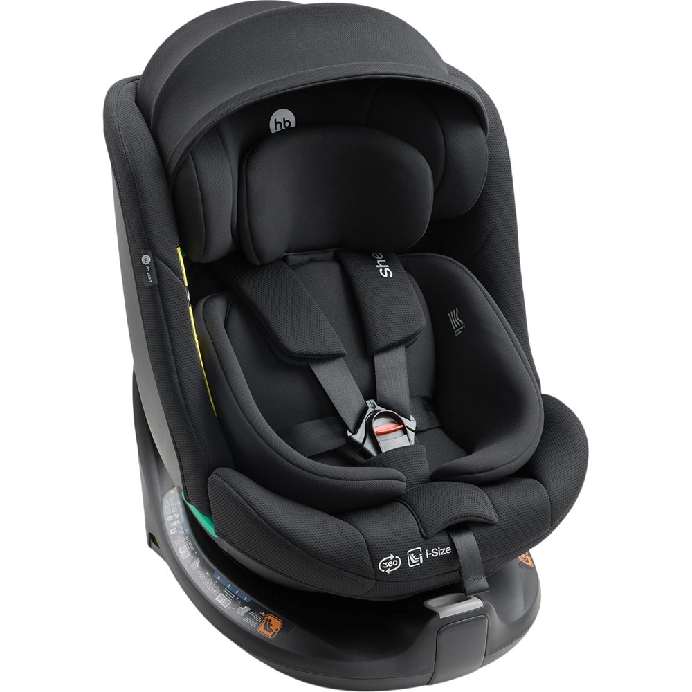 Детское автокресло Happy Baby Sheltix чёрный