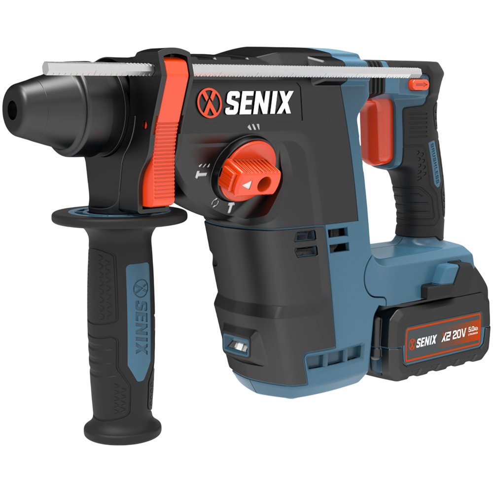 Перфоратор аккумуляторный Senix PDRX2-M4-EU + АКБ и ЗУ