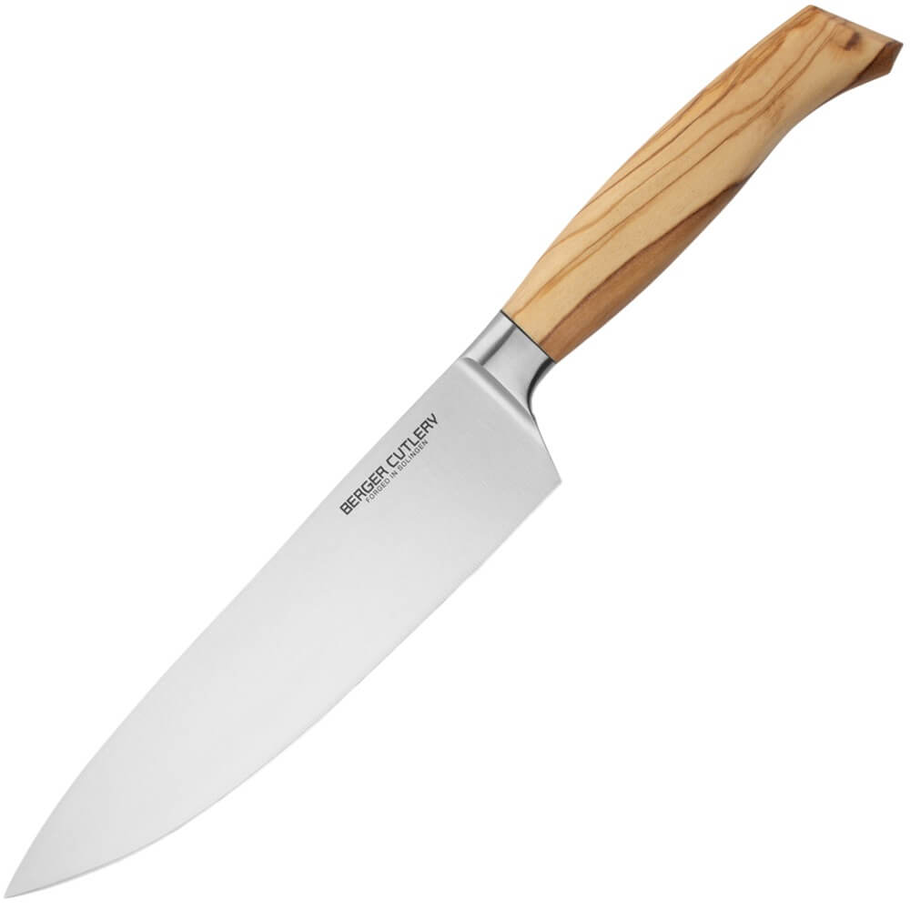 Кухонный нож Berger Cutlery Ergo Line Olive BC100521