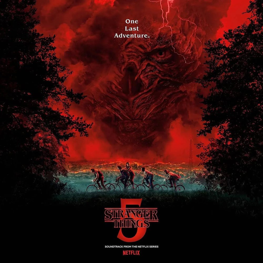 OST Stranger Things / Season 5 (дымчато-синий винил с морским оттенком)