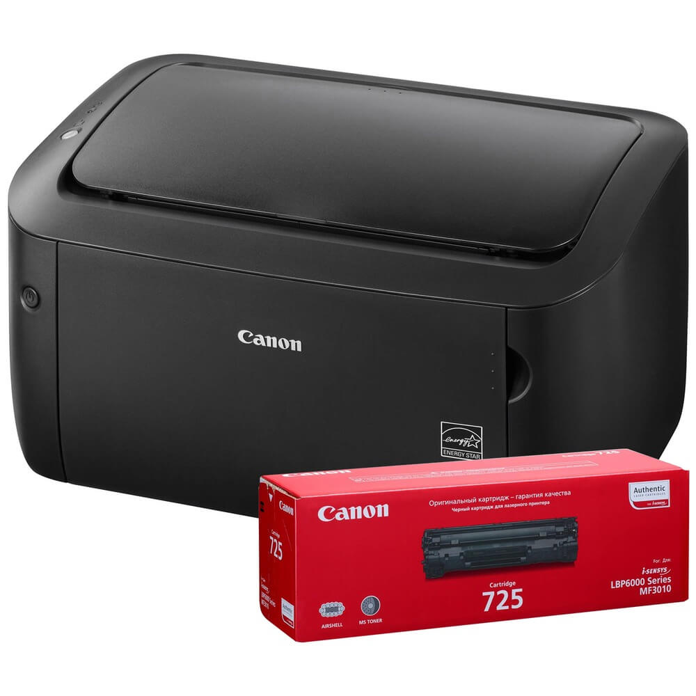 Принтер Canon i-SENSYS LBP6030B + картридж от Технопарк