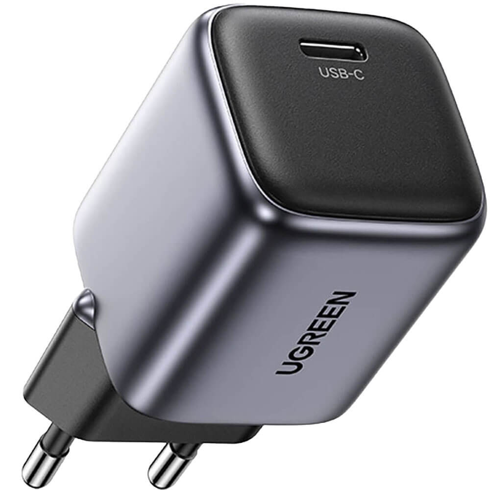 Зарядное устройство Ugreen CD318 Nexode Mini 20W USB-C PD, серый (90664)