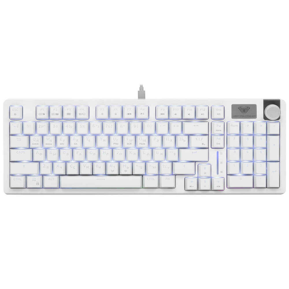 Клавиатура AULA S98 White