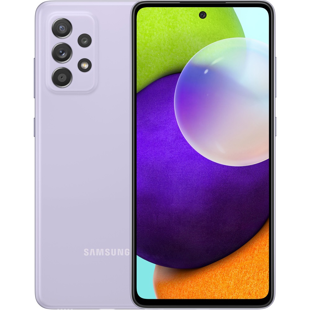 Смартфон Samsung Galaxy A52 128 ГБ фиолетовый