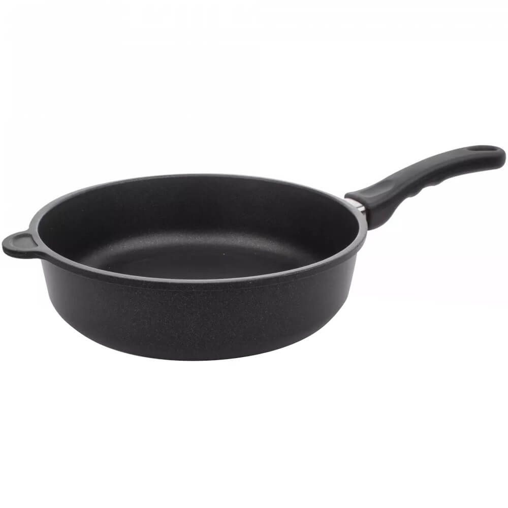 Сковорода AMT Frying Pans I-726 FIX, цвет чёрный