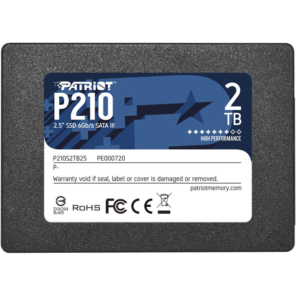Жесткий диск Patriot SSD 2TB (P210S2TB25)
