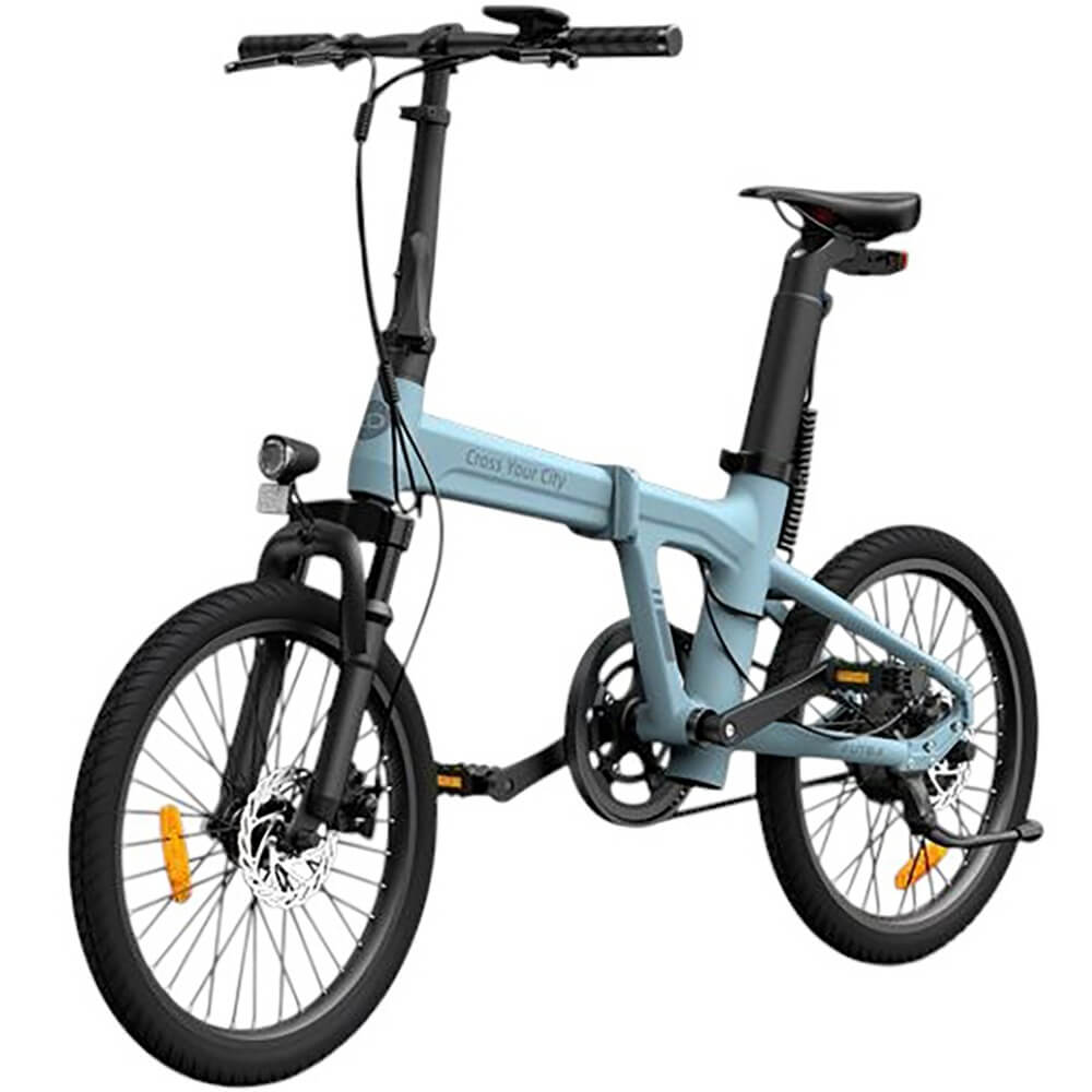 Электровелосипед ADO Bicycle A20S Lite голубой