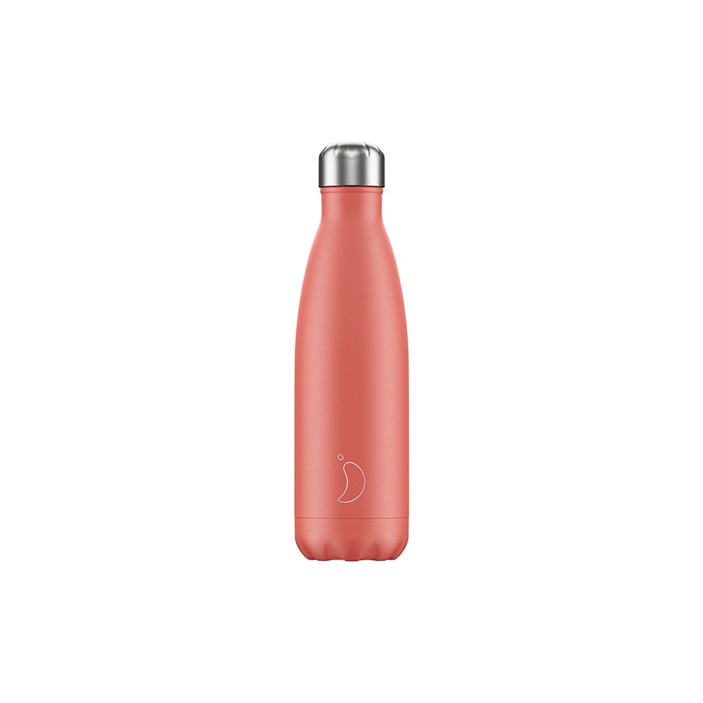 Термос Chilly's Bottles Pastel B500PACRL, цвет коралловый - фото 1