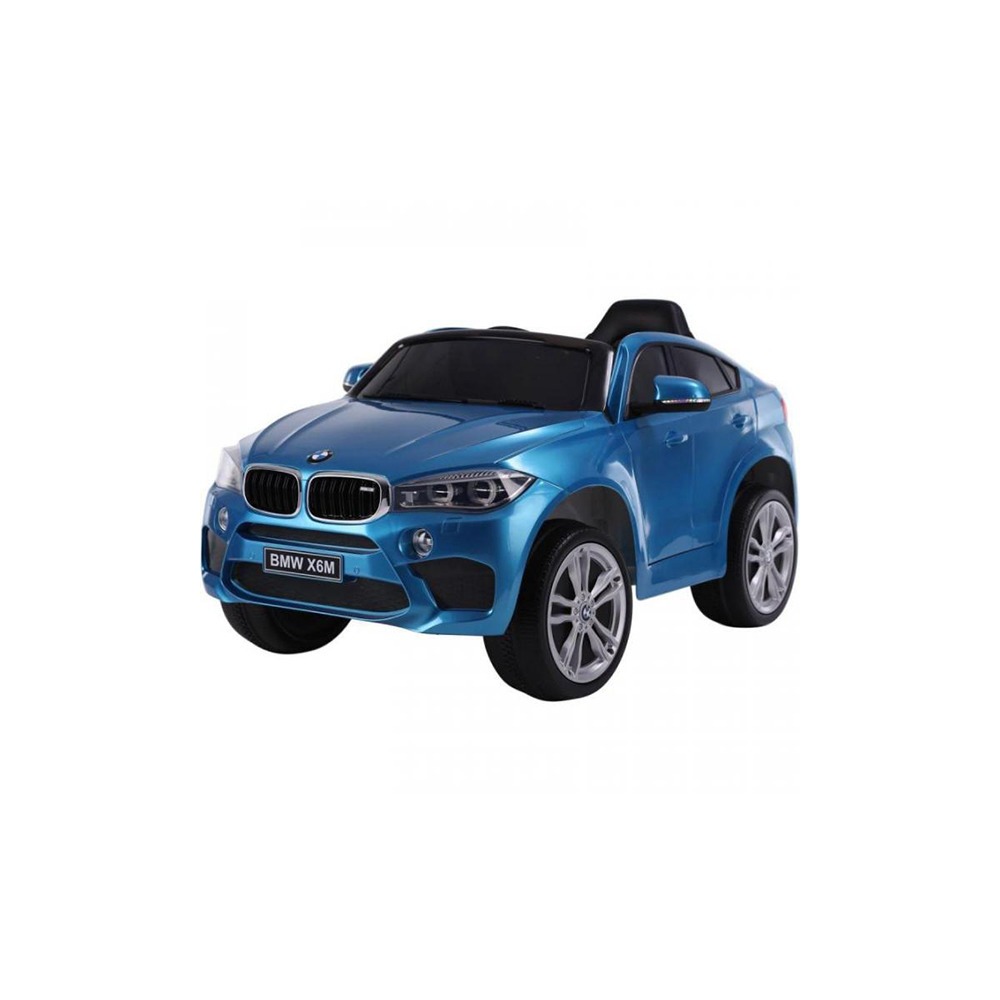 Детский электромобиль Toyland BMW X6M mini синий