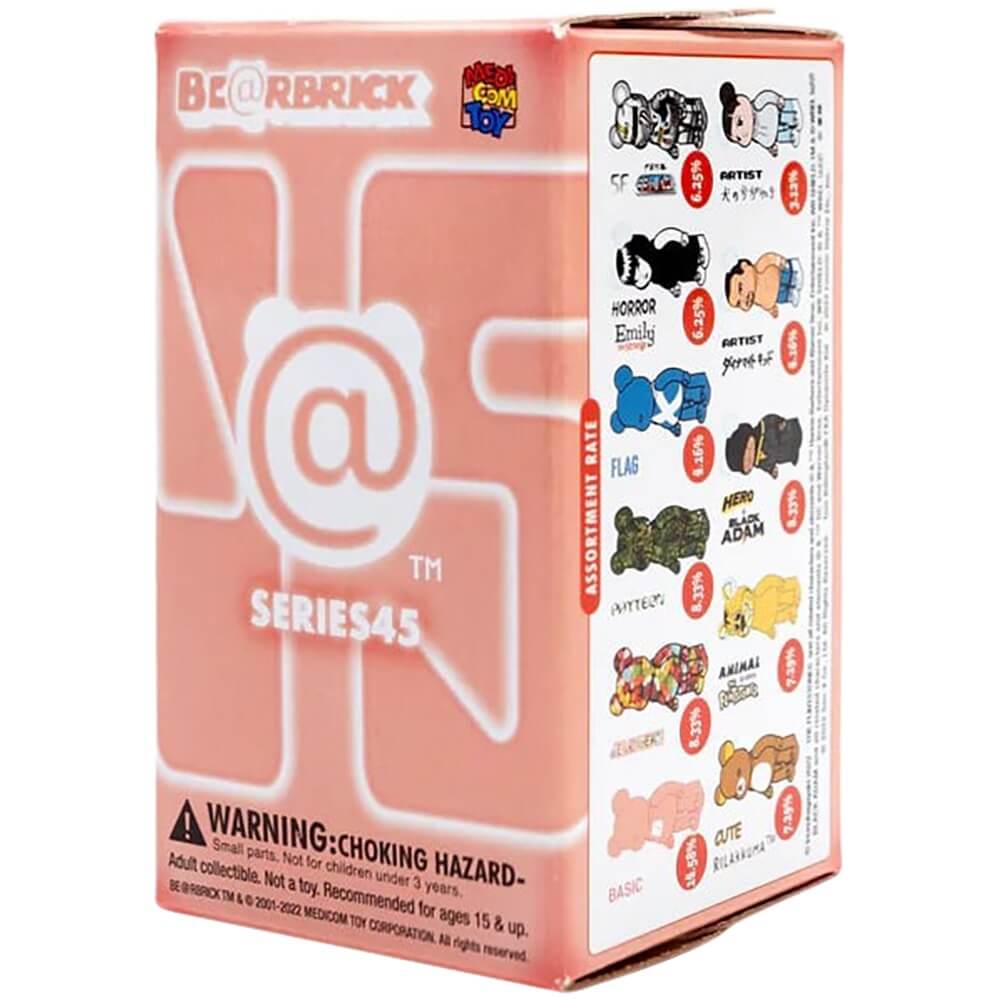 Фигура Bearbrick Medicom Toy Blindbox Series 45 (1 pc)