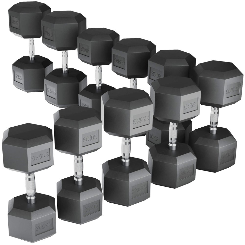 Набор гексагональных гантелей UNIX Fit DBHEX27_550 248000₽