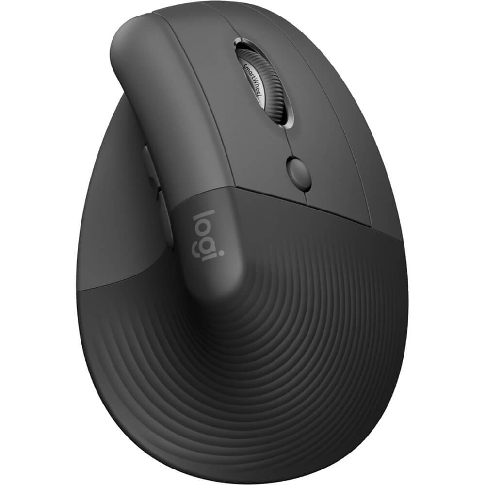 Компьютерная мышь Logitech Lift Vertical Ergonomic GraphiteBlack 910-006479 6390₽