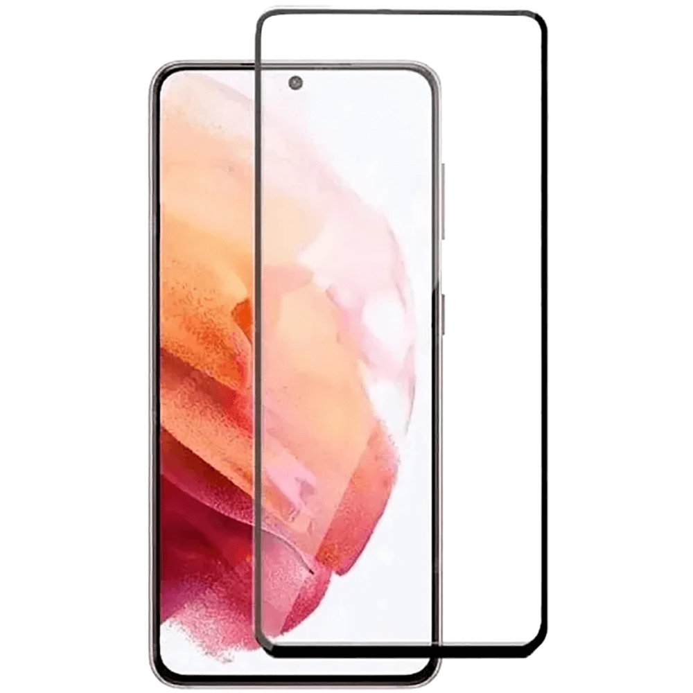 Защитная плёнка X-ONE Extreme 7H Coverage для Samsung Galaxy S21+, чёрная рамка