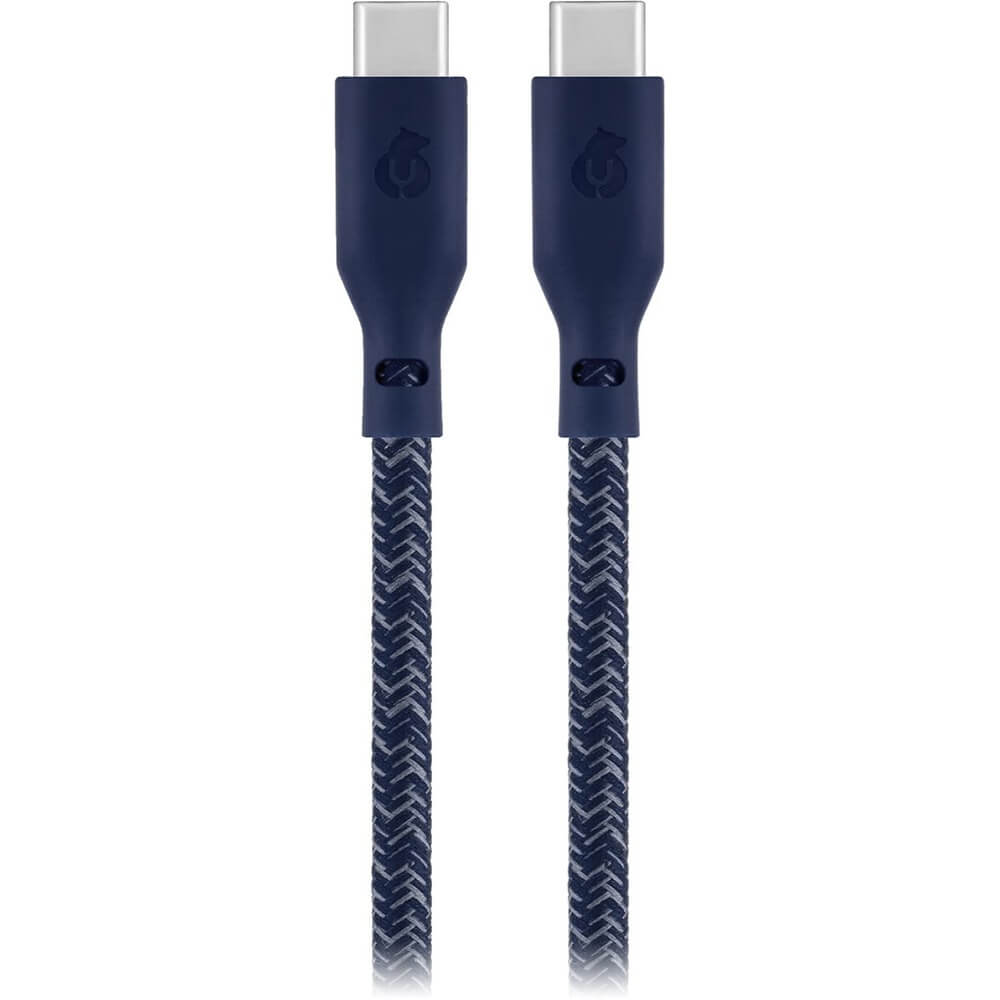 Кабель uBear Trend Cable USB-C/USB-C 1.2 м синий