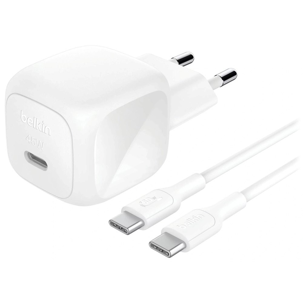 Зарядное устройство Belkin Wall Charger BoostCharge 1 м белый (WCA013kq1MWH-B6)