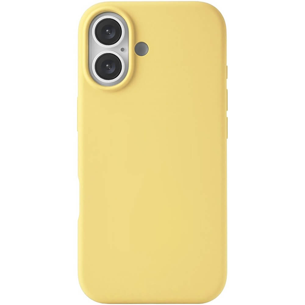 Чехол uBear Touch Mag Case с MagSafe для iPhone 17 светло-жёлтый (CS546LY63TH-I25M)