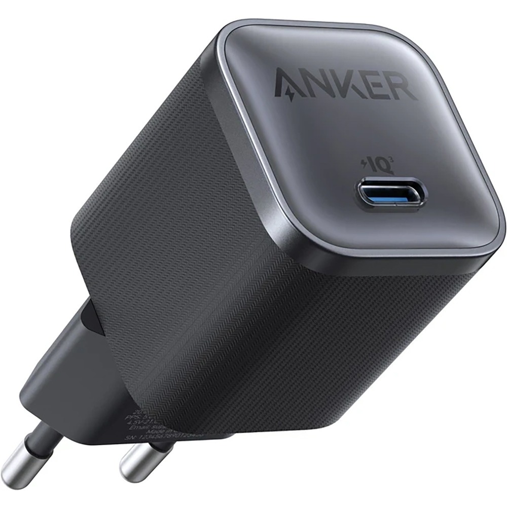 Зарядное устройство Anker Nano Charger 45W чёрный (A2692L11)