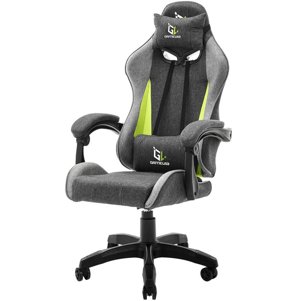 Компьютерное кресло GameLab Tetra Breeze Black-Green (GL-401)