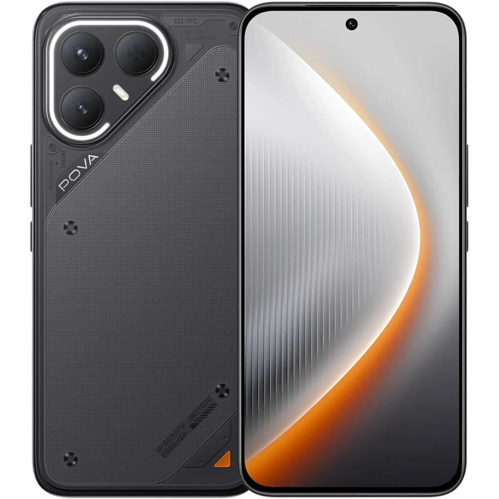 Смартфон Tecno Pova 7 Pro 5G 12256 ГБ чёрный 27990₽