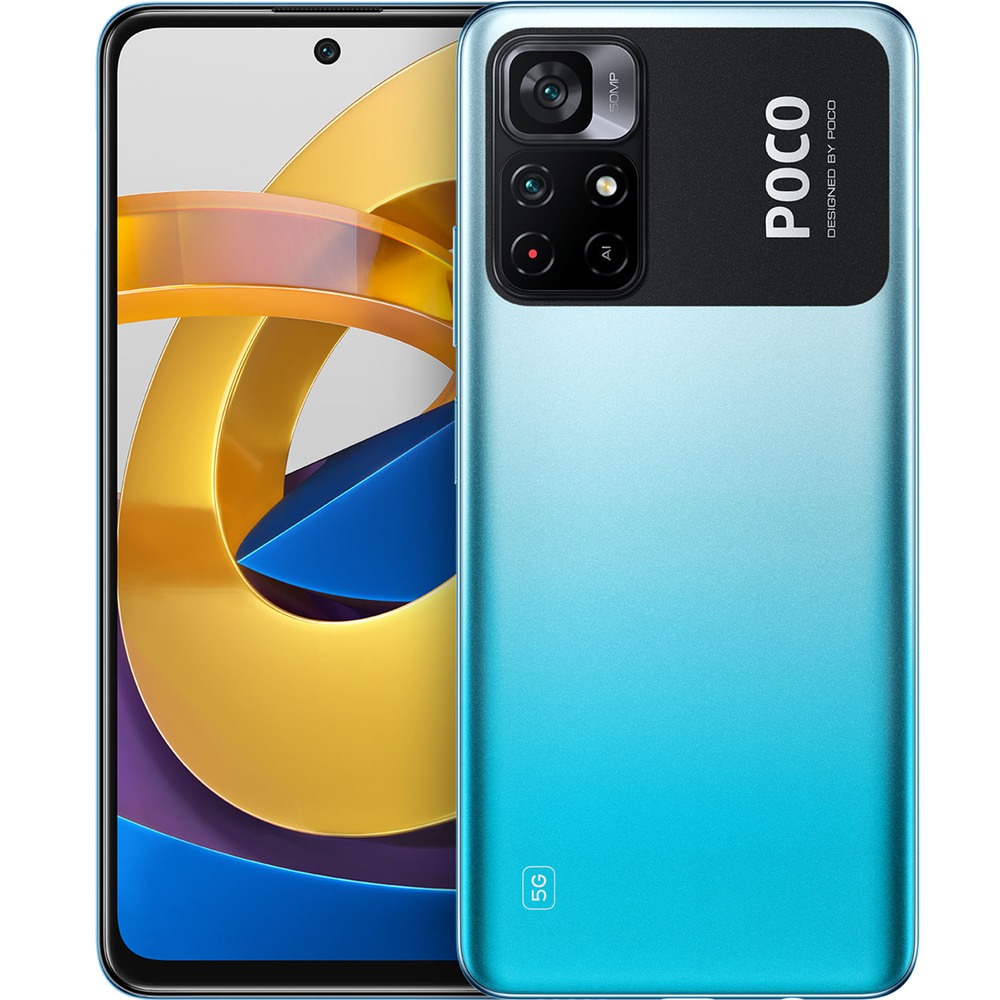 Смартфон POCO M4 Pro 5G 128 Гб синий
