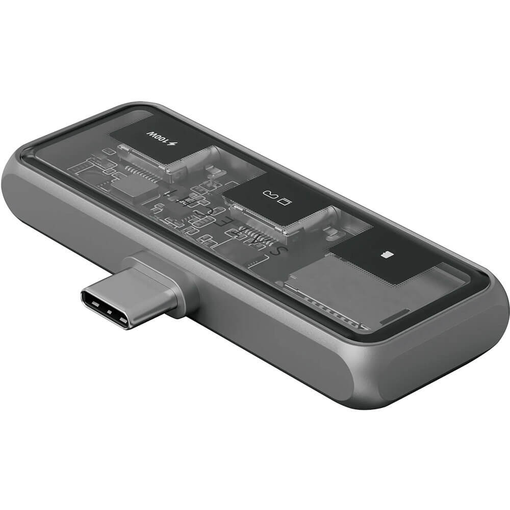 Адаптер для ноутбука Satechi Mobile XR Hub PD 100W with microSD серый (ST-HXRSDM)