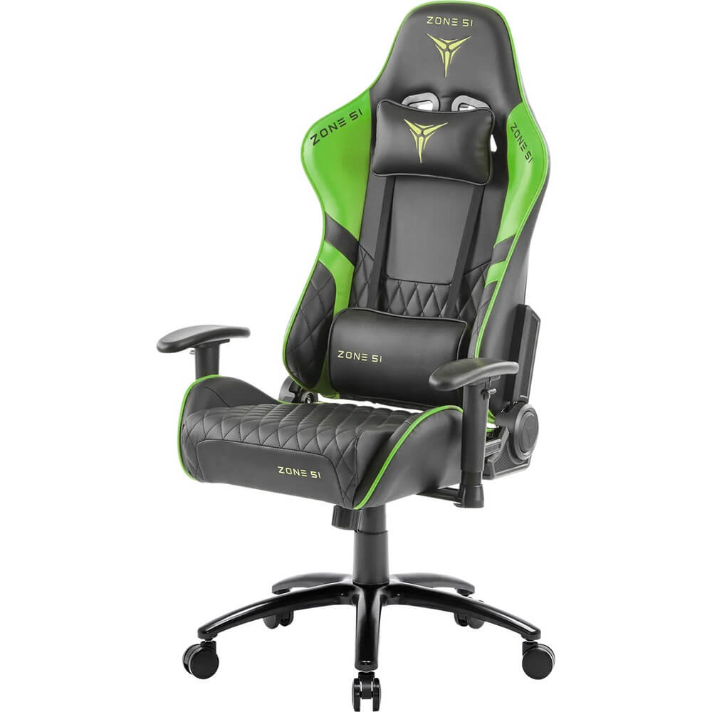 Компьютерное кресло ZONE 51 ClubPoint Black-Green (Z51-CLU-BG)