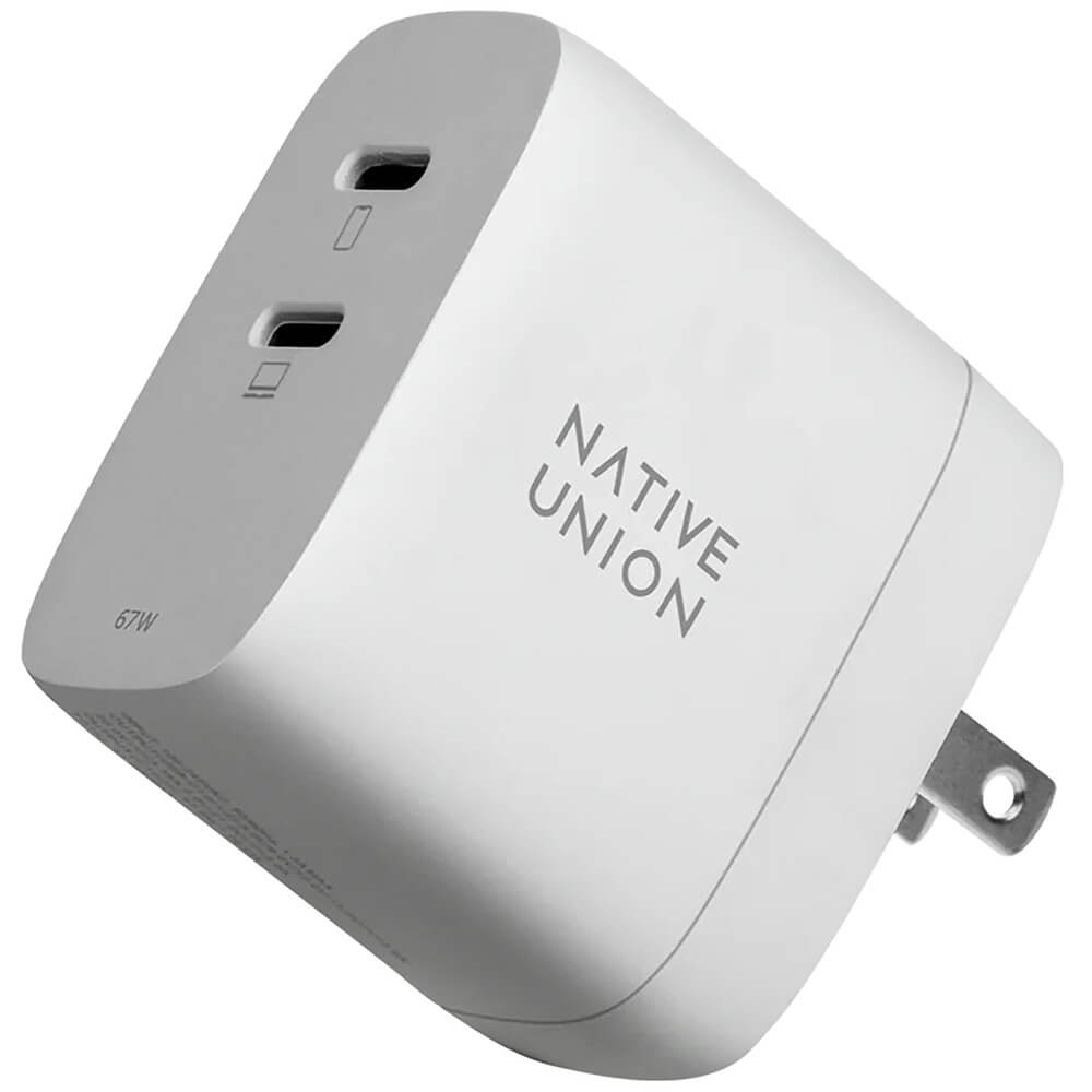 Зарядное устройство Native Union Fast GaN Charger (FAST-PD67-WHT-INT)