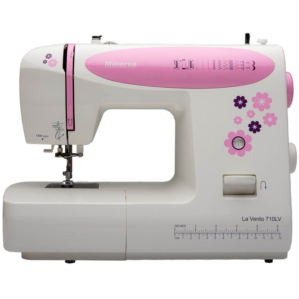 Швейная машинка Minerva La Vento 710LV, цвет розовый - фото 1