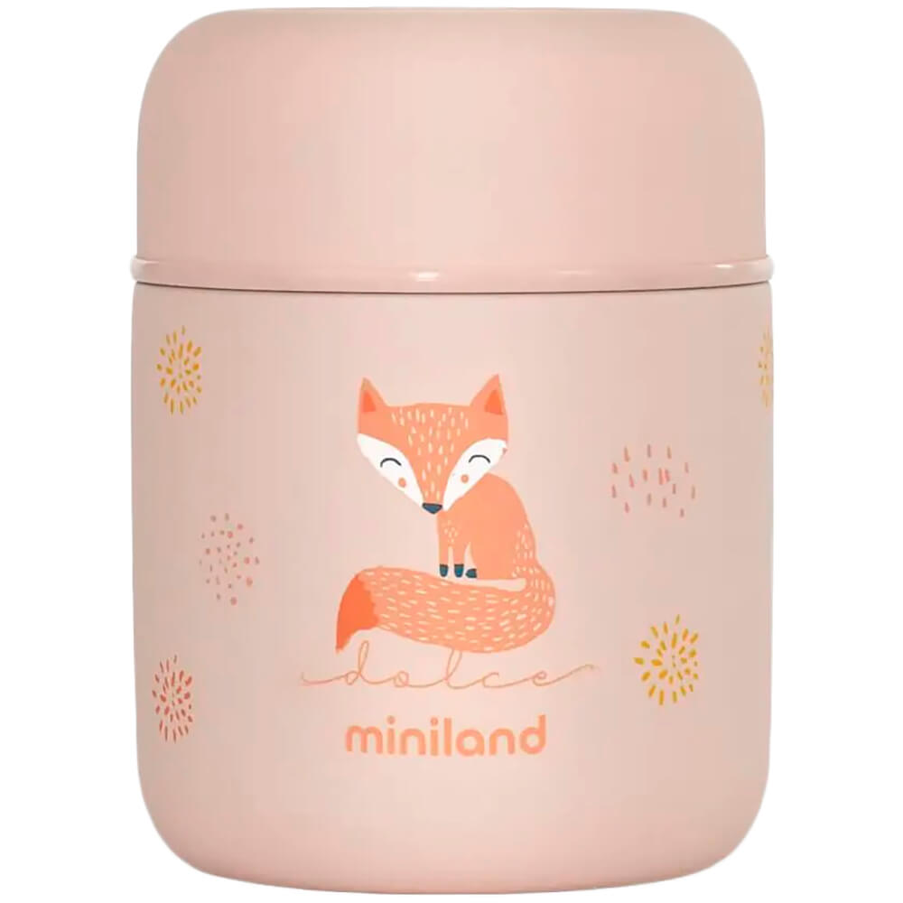 Детский термос Miniland Thermy Dolce Mini 89468, цвет розовый