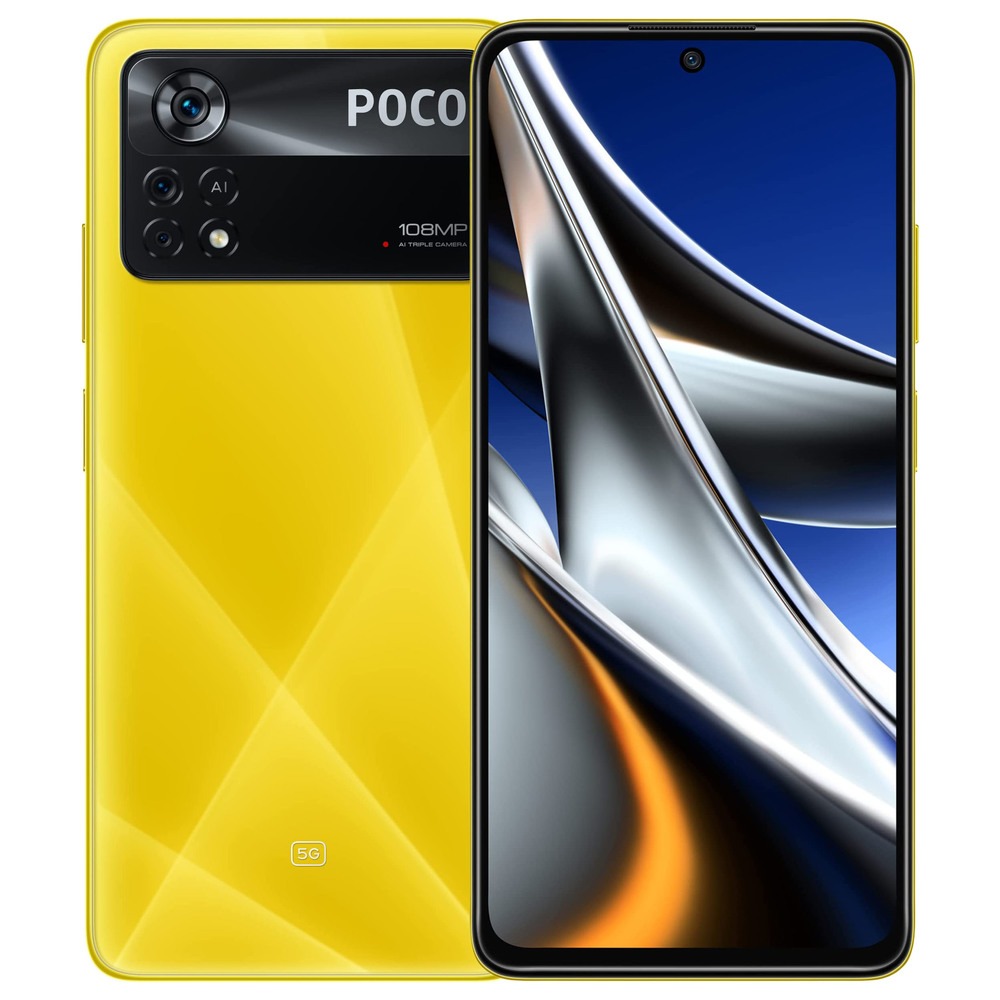 Смартфон POCO X4 Pro 5G 6+128 ГБ жёлтый