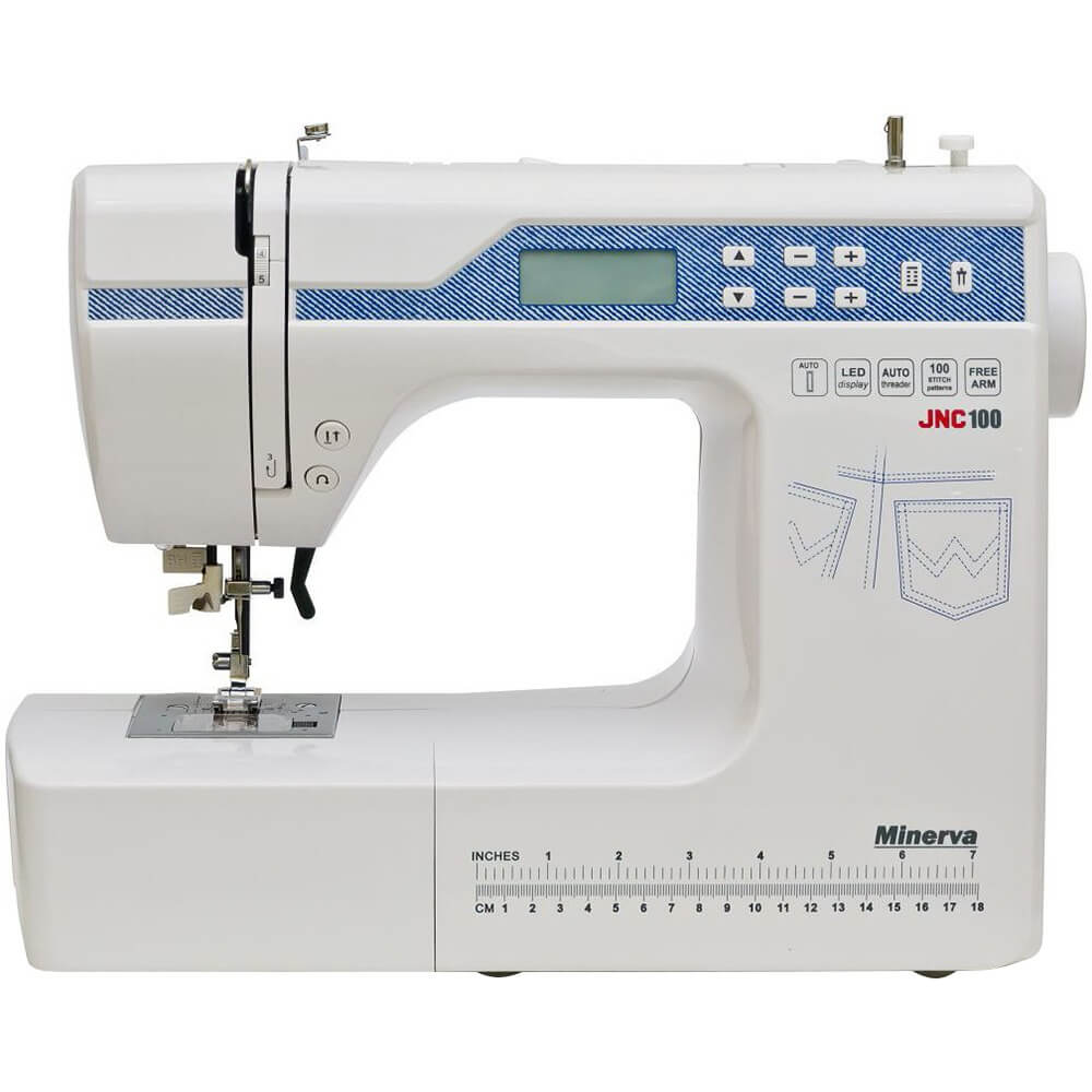 Швейная машинка Minerva JNC100, цвет белый - фото 1