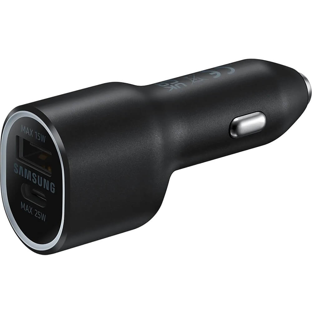 Автомобильное зарядное устройство Samsung EP-L4020NBEGRU USB Type-C black, цвет чёрный