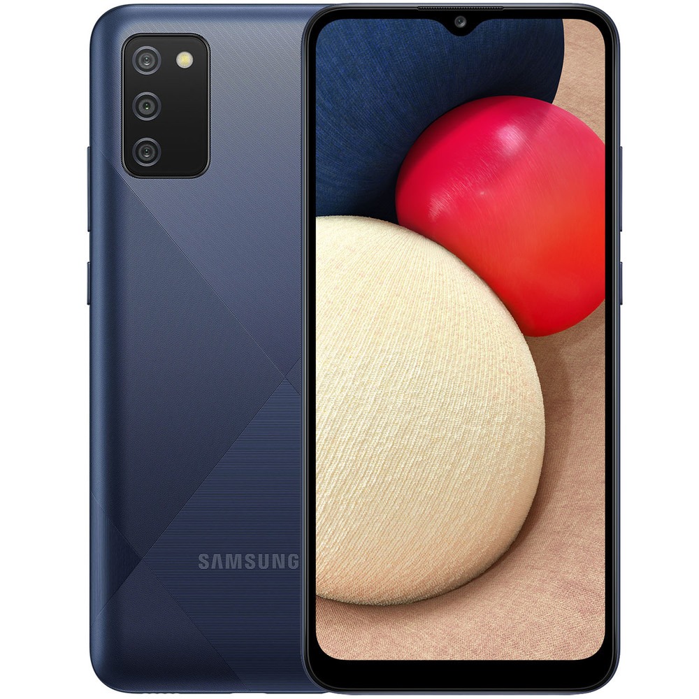 Смартфон Samsung Galaxy A02s 32 ГБ синий