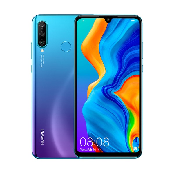 Смартфон Huawei P30 lite 256 ГБ насыщенный бирюзовый