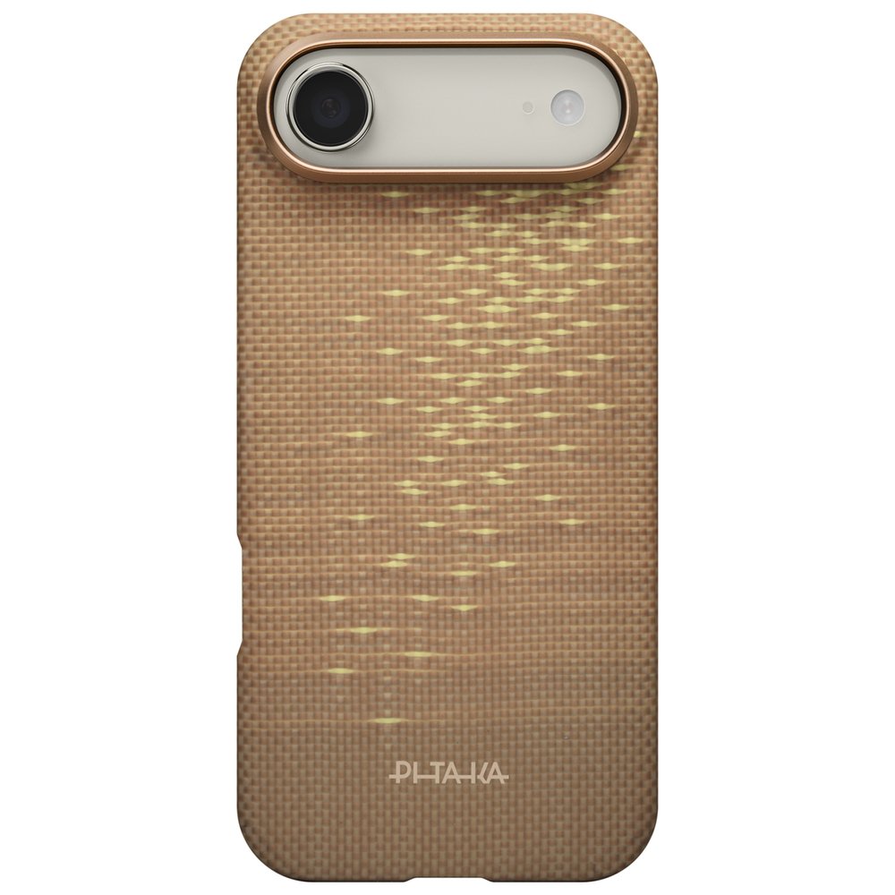 Чехол Pitaka Ultra-Slim Case для iPhone Air золотой