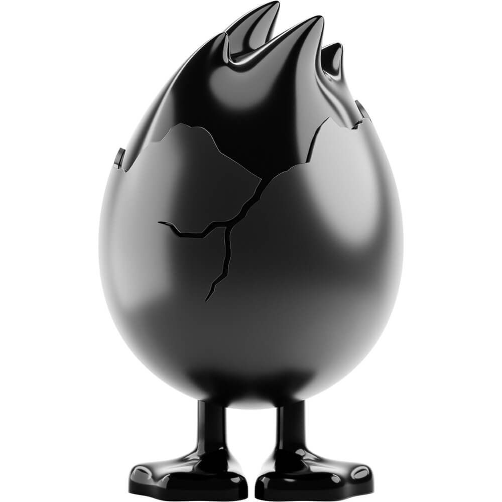 Фигура TUD TOY Bad Egg Black