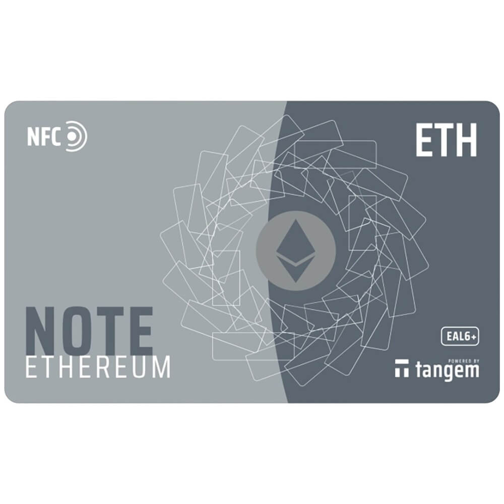 Криптокошелёк Tangem Note Ethereum (TG110) Note Ethereum (TG110) криптокошелёк - фото 1