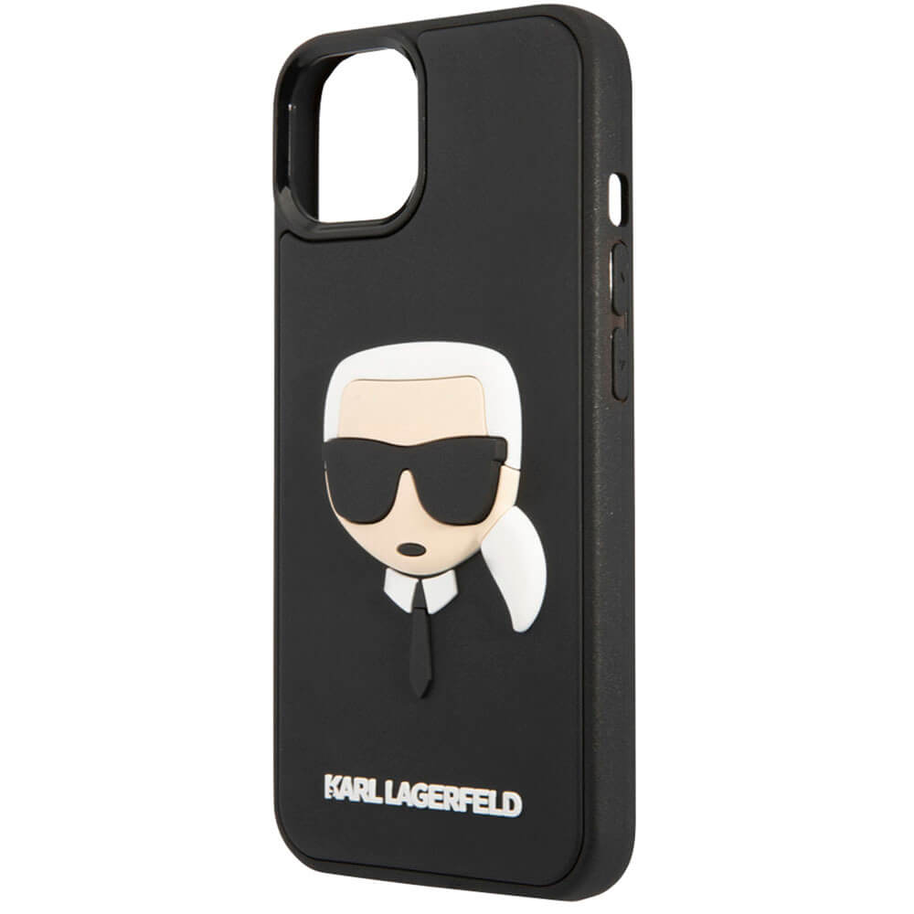 Чехол Karl Lagerfeld для iPhone 13 mini, чёрный