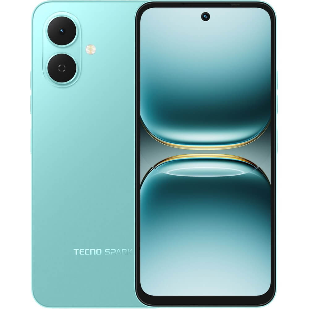 Смартфон Tecno Spark Go 2 4128 ГБ зелёный 8490₽