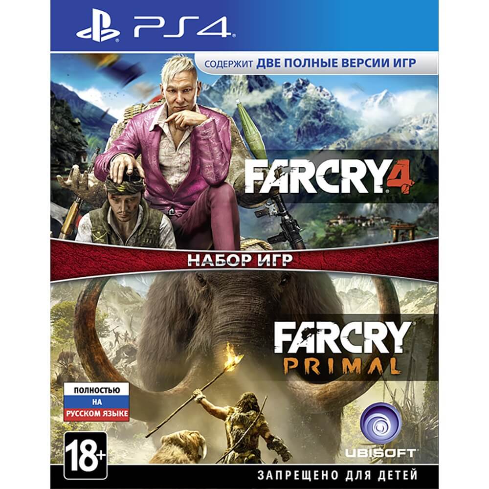 Far Cry 4 + Far Cry Primal PS4, русская версия