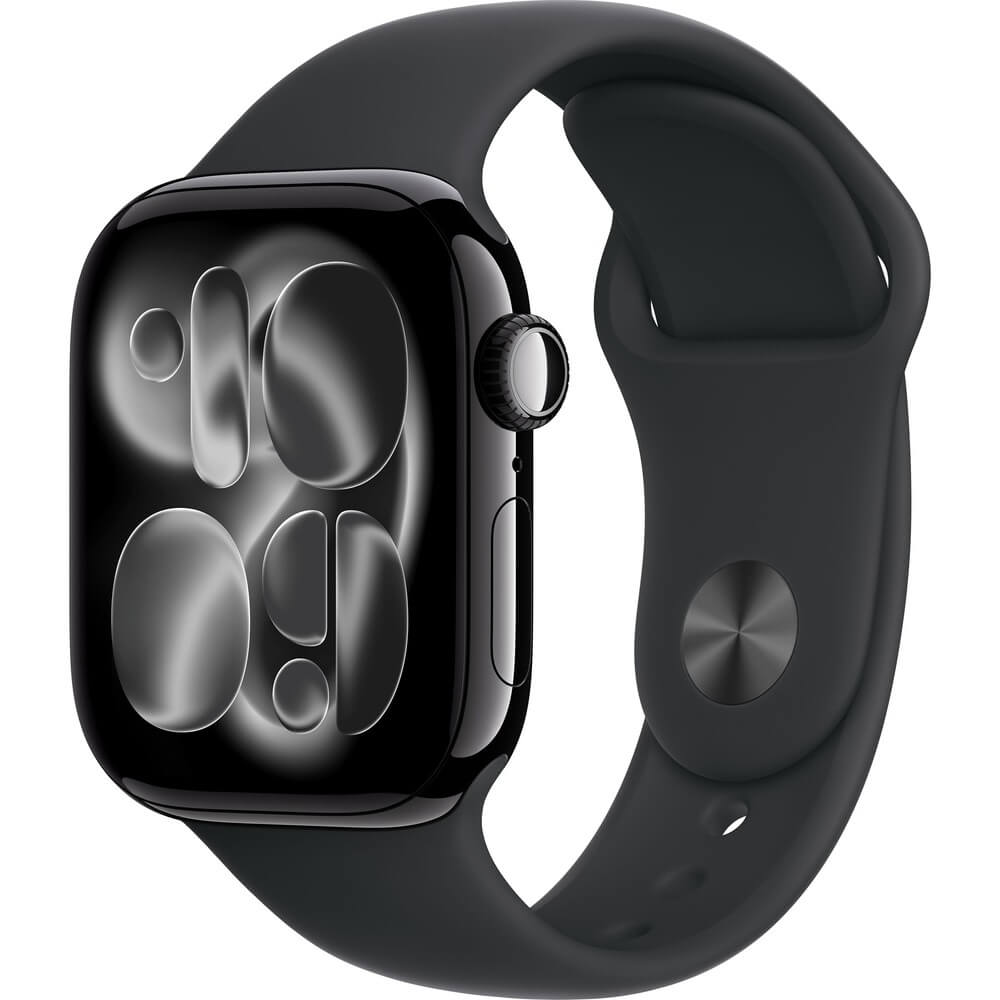 Смарт-часы Apple Watch Series 11 Aluminum GPS 42 мм угольно-чёрный S/M, спортивный ремешок