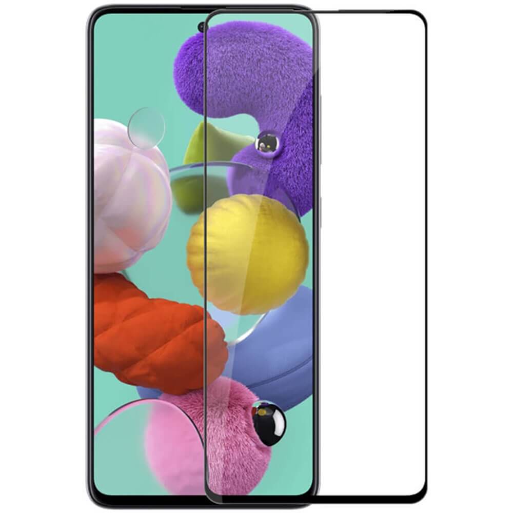 Защитное стекло Red Line для Samsung Galaxy A52 Full Screen, чёрный