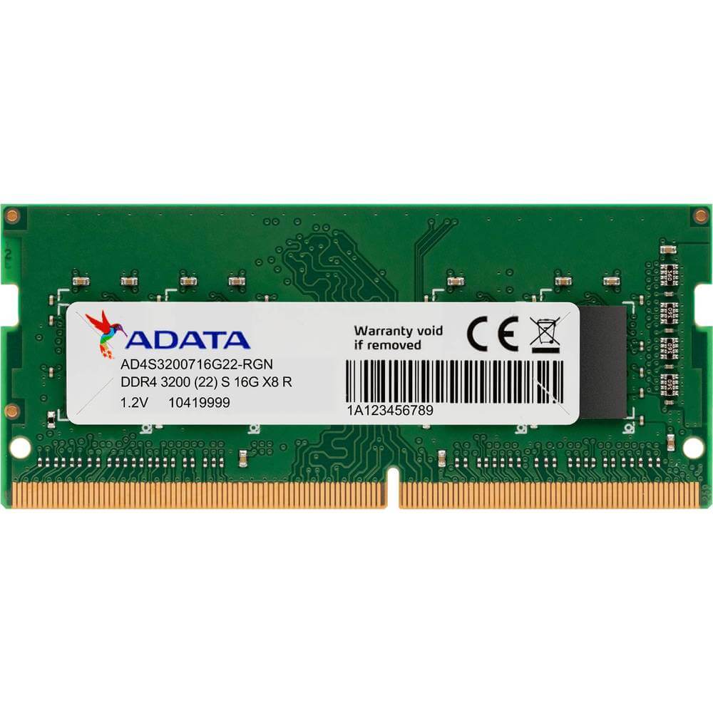 Оперативная память ADATA 16GB DDR4 PC25600 (AD4S320016G22-SGN)