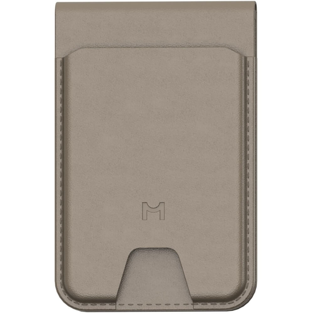 Чехол-бумажник Magssory Geotag Flip MagSafe/Find My латте (ACL003)