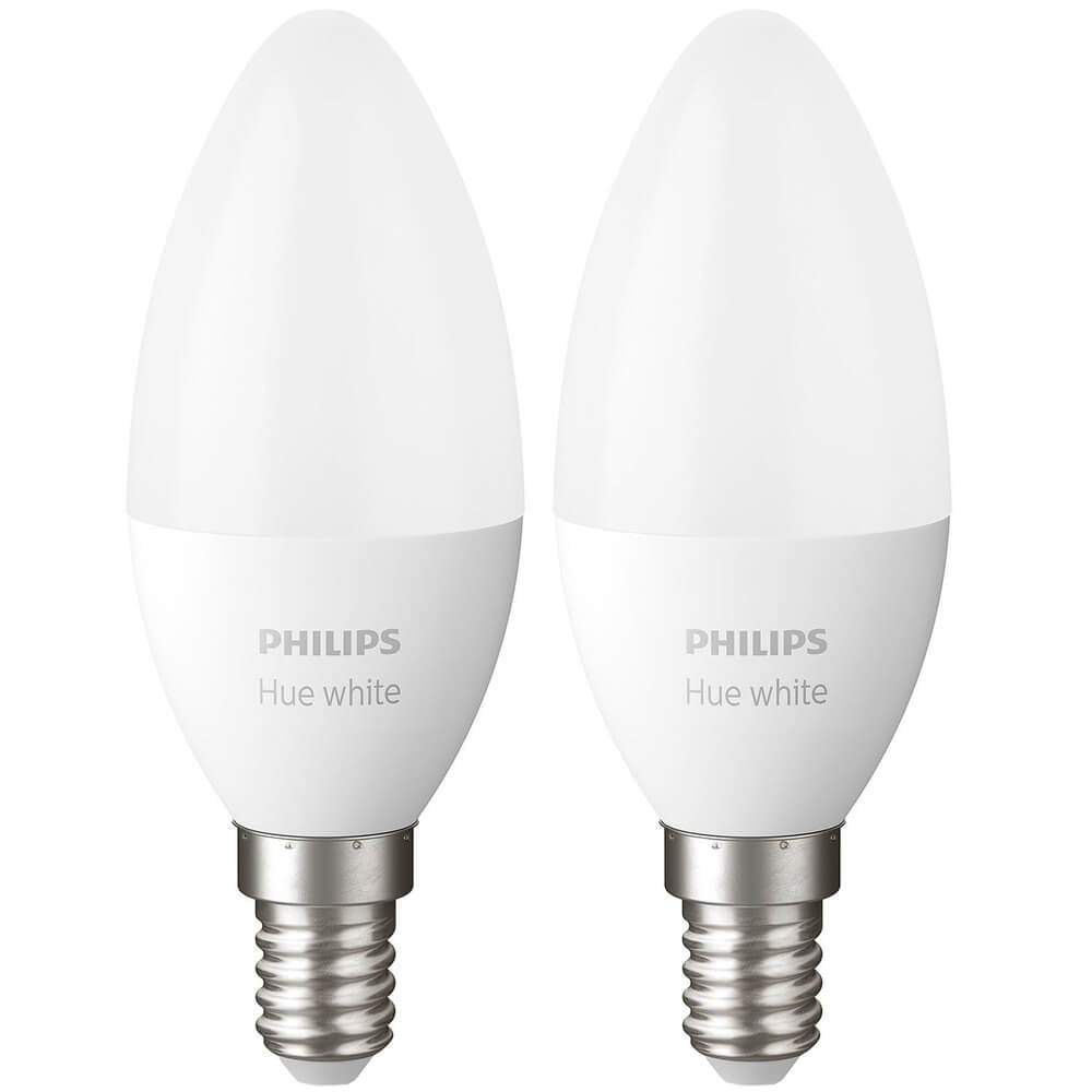 Комплект ламп Philips Hue 5.5W B39 E14 от Технопарк