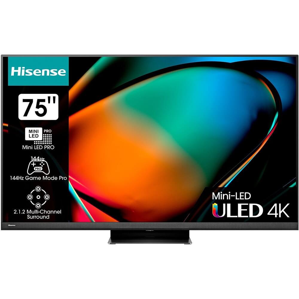 Телевизор Hisense 75U8KQ (2023), цвет чёрный 75U8KQ (2023) - фото 1