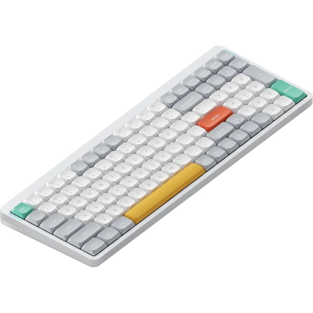 Клавиатура Nuphy AIR96v2 Moss переключатель, ионный белый (EN) (AIR96v2-IW-25-EN)