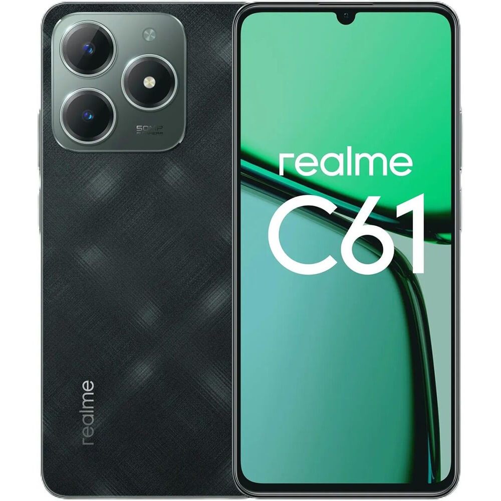 Смартфон Realme С61 8+128 ГБ зелёный