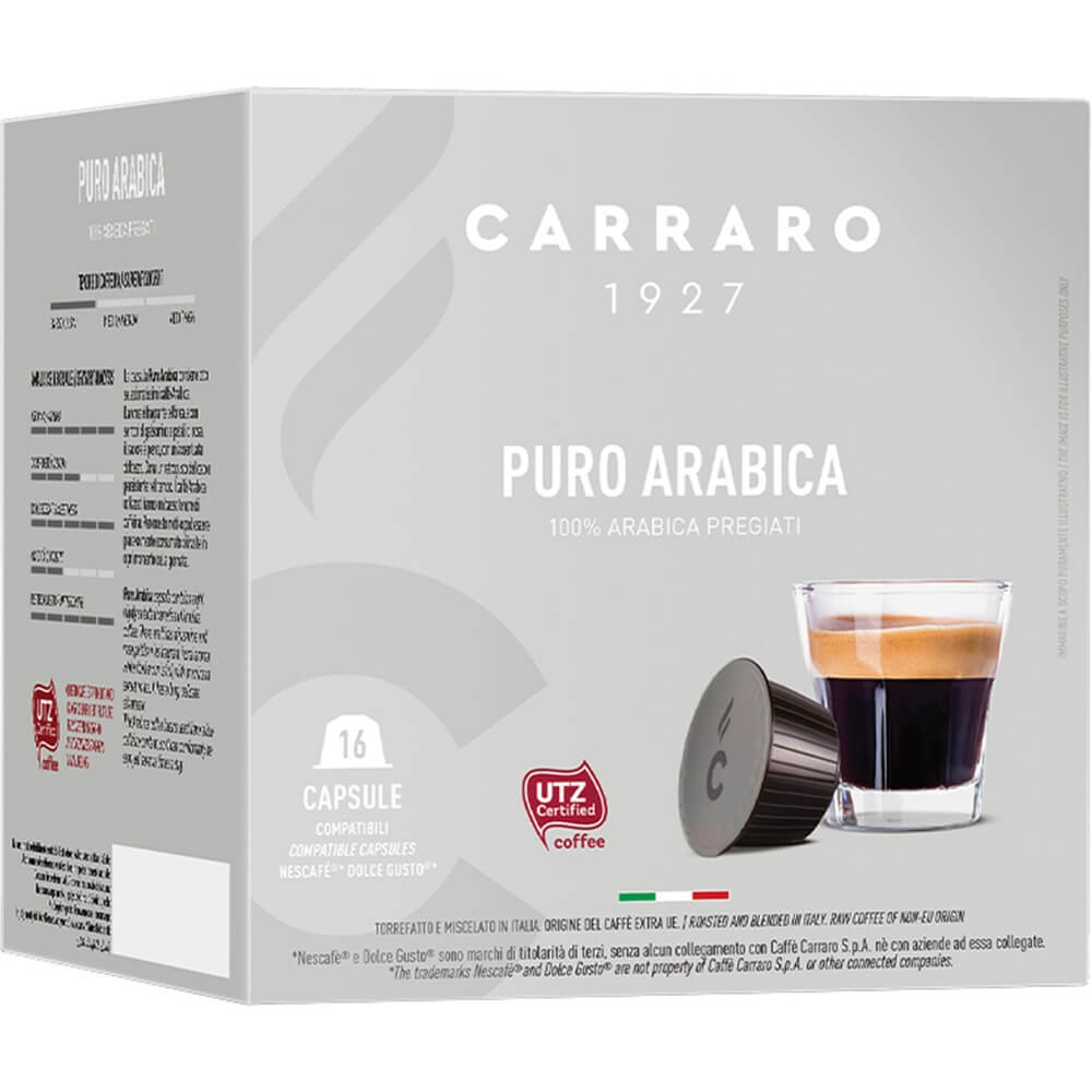 Капсулы для кофемашин Carraro Puro Arabica